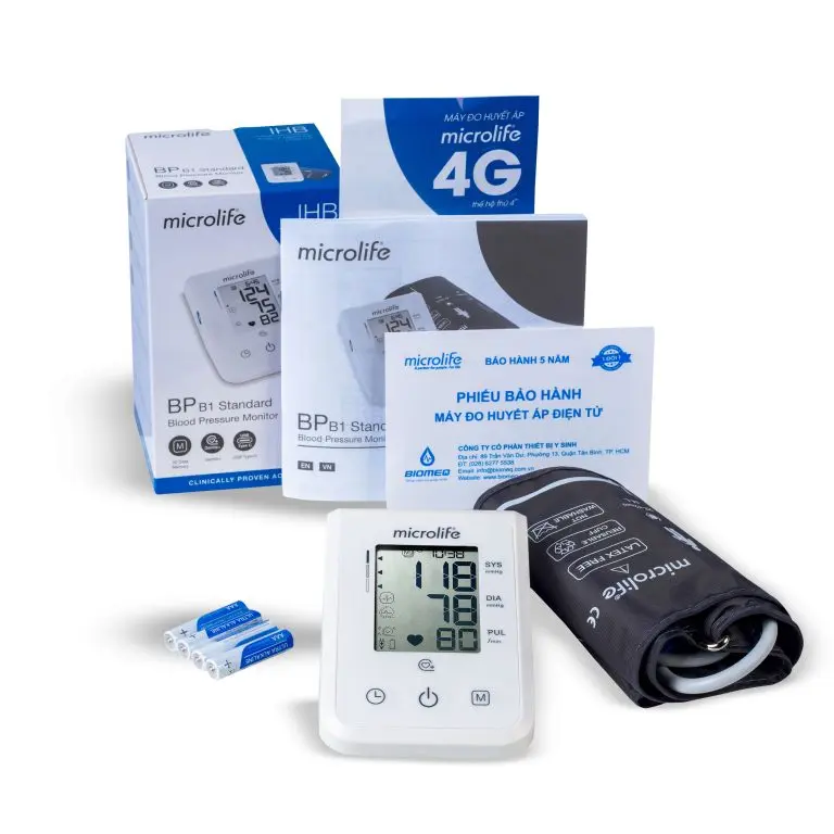 Máy Đo Huyết Áp Đo Cơ Bản, Dễ Sử Dụng Tại Nhà – Microlife B1 Standard