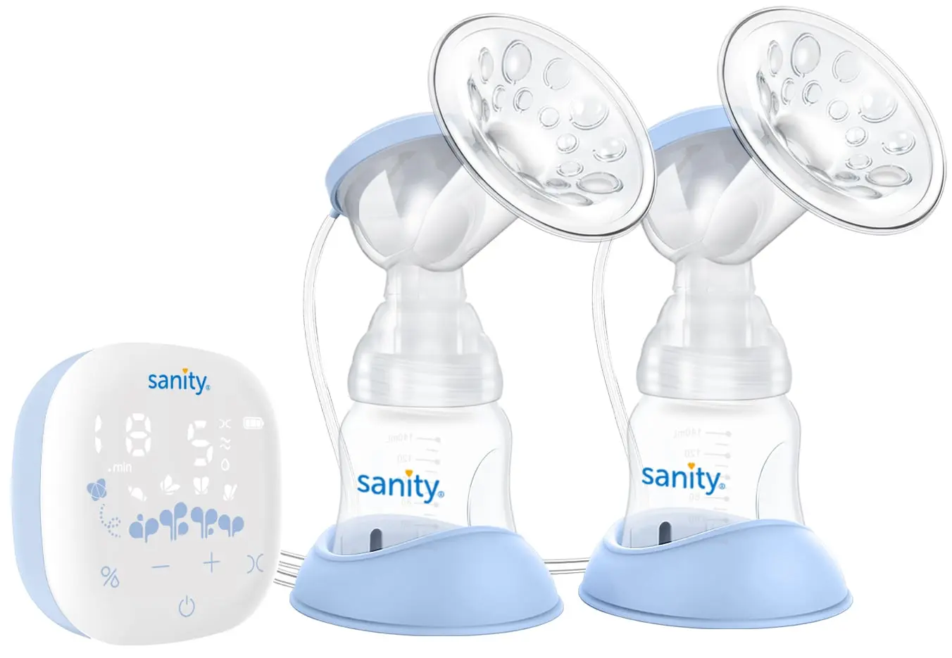 Máy Hút Sữa Điện Đôi SANITY S6306, Hút Luân Phiên Dễ Dàng, Kích Thích Tuyến Sữa Hiệu Quả