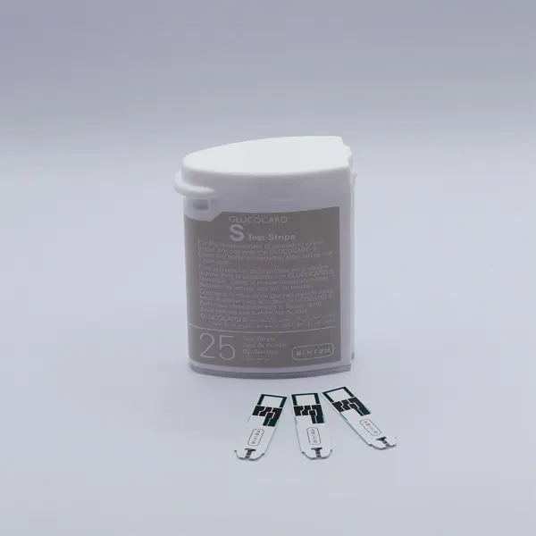 Que thử GLUCOCARD S (Hộp 25 que)