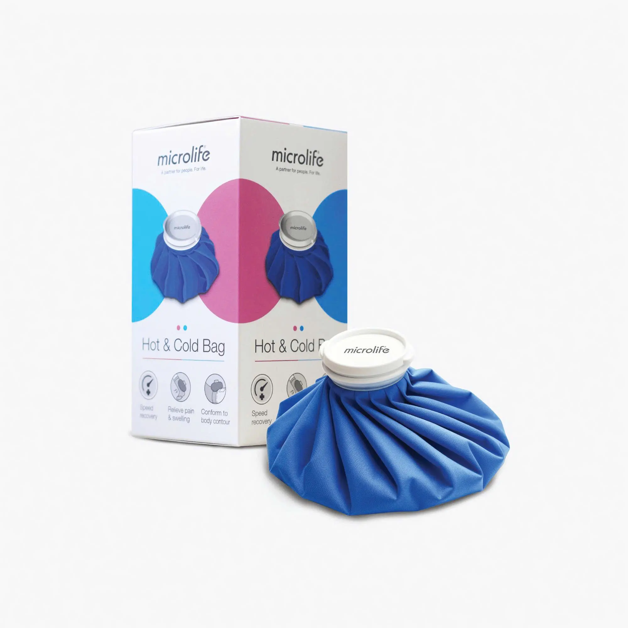 Túi Chườm Nóng Lạnh Đa Năng Giữ Nhiệt Lâu, Dùng Nhiều Vùng Cơ Thể – Microlife