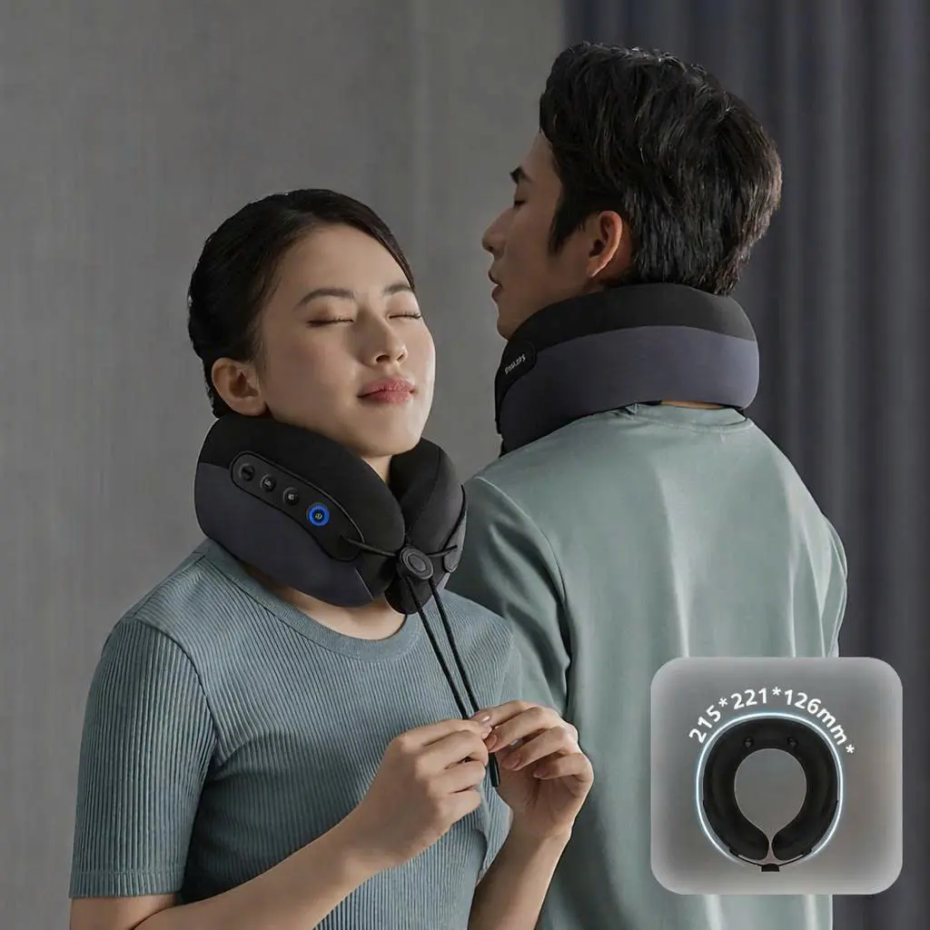 Máy Massage Cổ Thông Minh Massage Rung VibWave 4 Điểm Chườm Ấm - Philips PPM3306