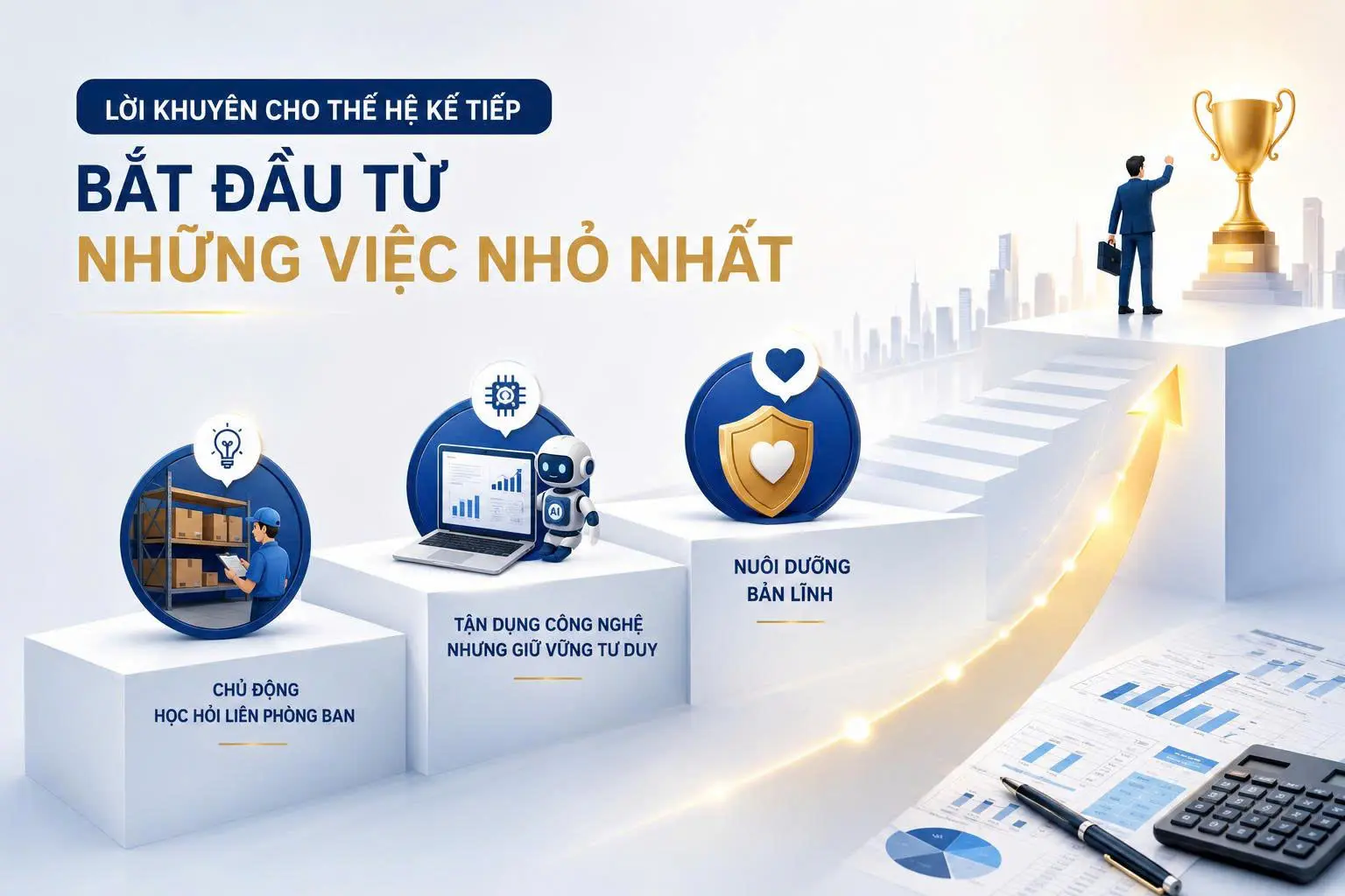 Từ sổ sách đến chiến lược: lộ trình trở thành kế toán trưởng và chữ "tâm" với nghề tài chính y tế