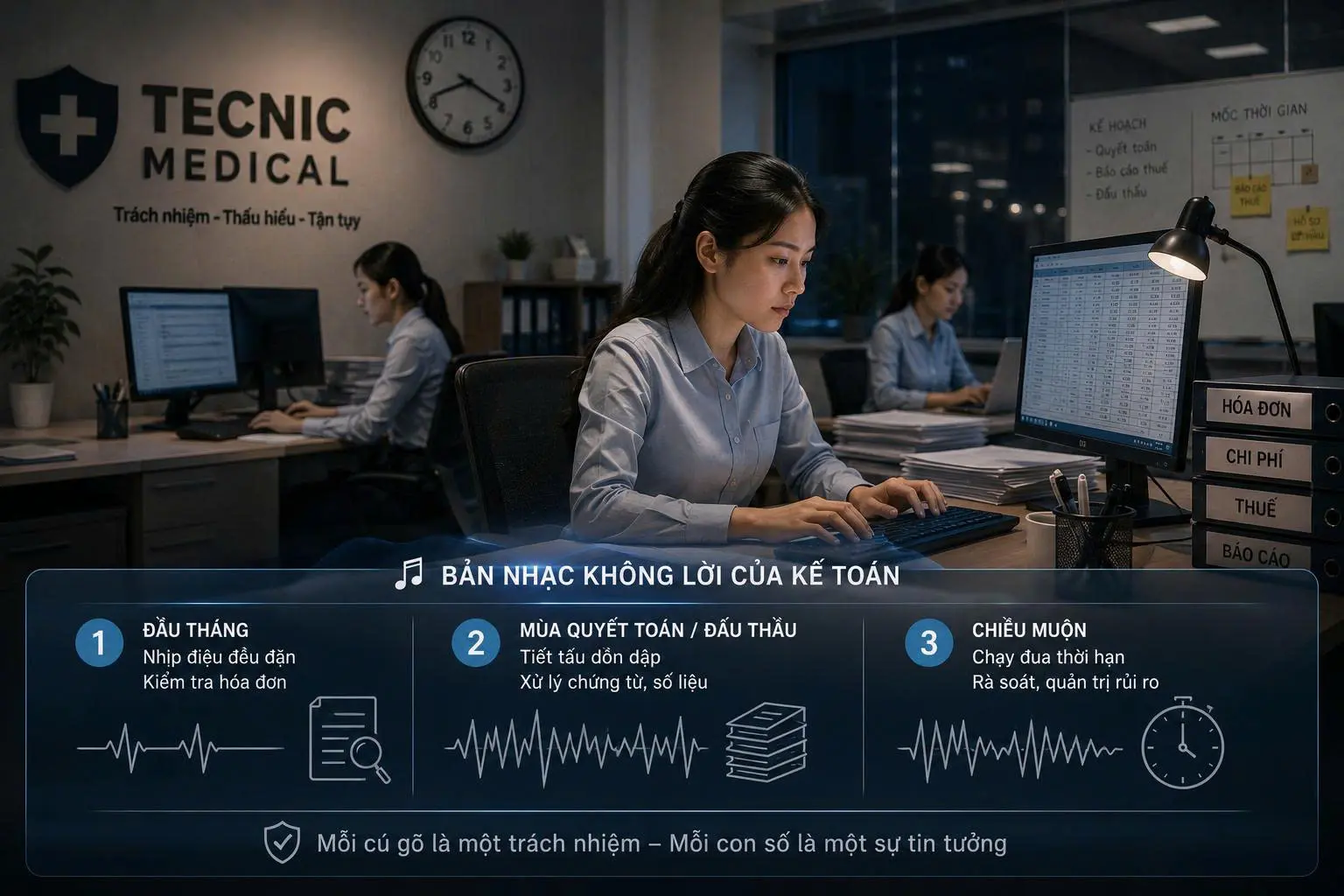 Tiếng gõ bàn phím – bản nhạc không lời của văn phòng