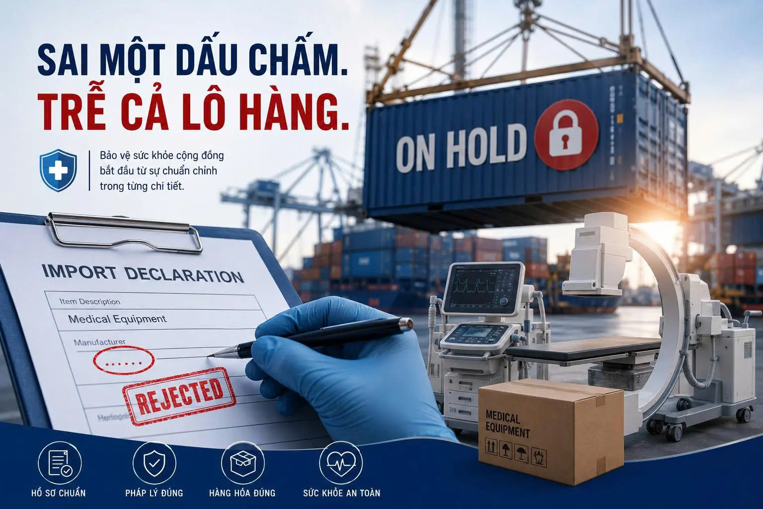 Khi lành nghề là chưa đủ, lời cảnh tỉnh từ những cái lắc đầu của thủ tục quản lý thiết bị y tế