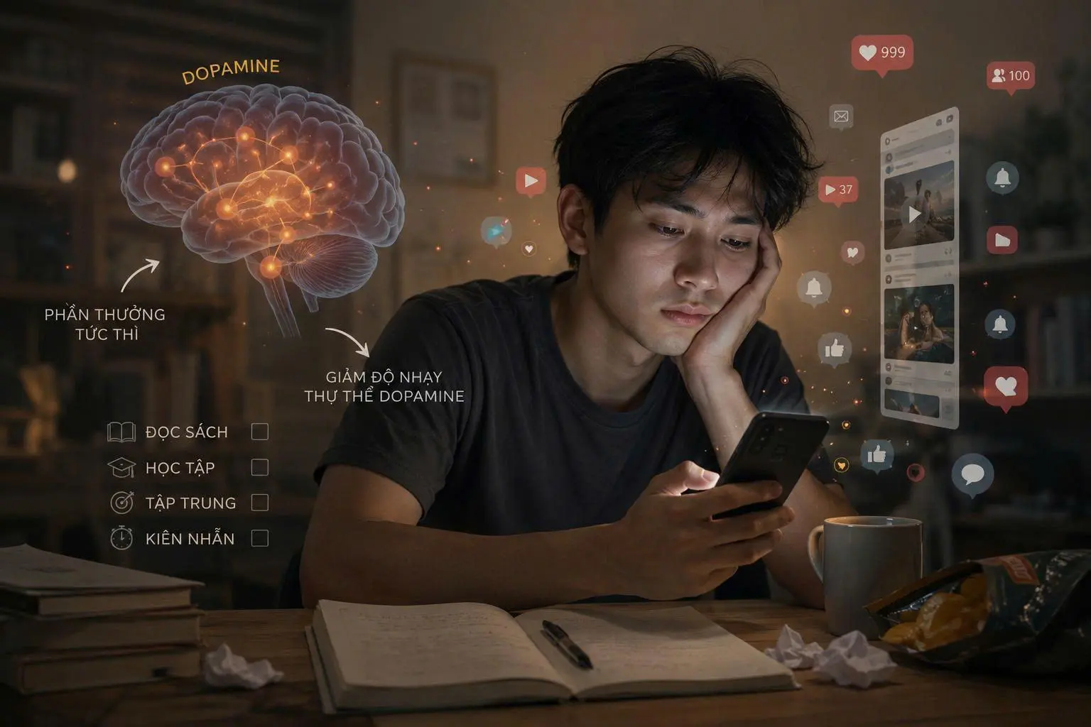 Hiệu ứng "thải độc dopamine", xu hướng nhất thời hay liều thuốc cho bộ não quá tải?