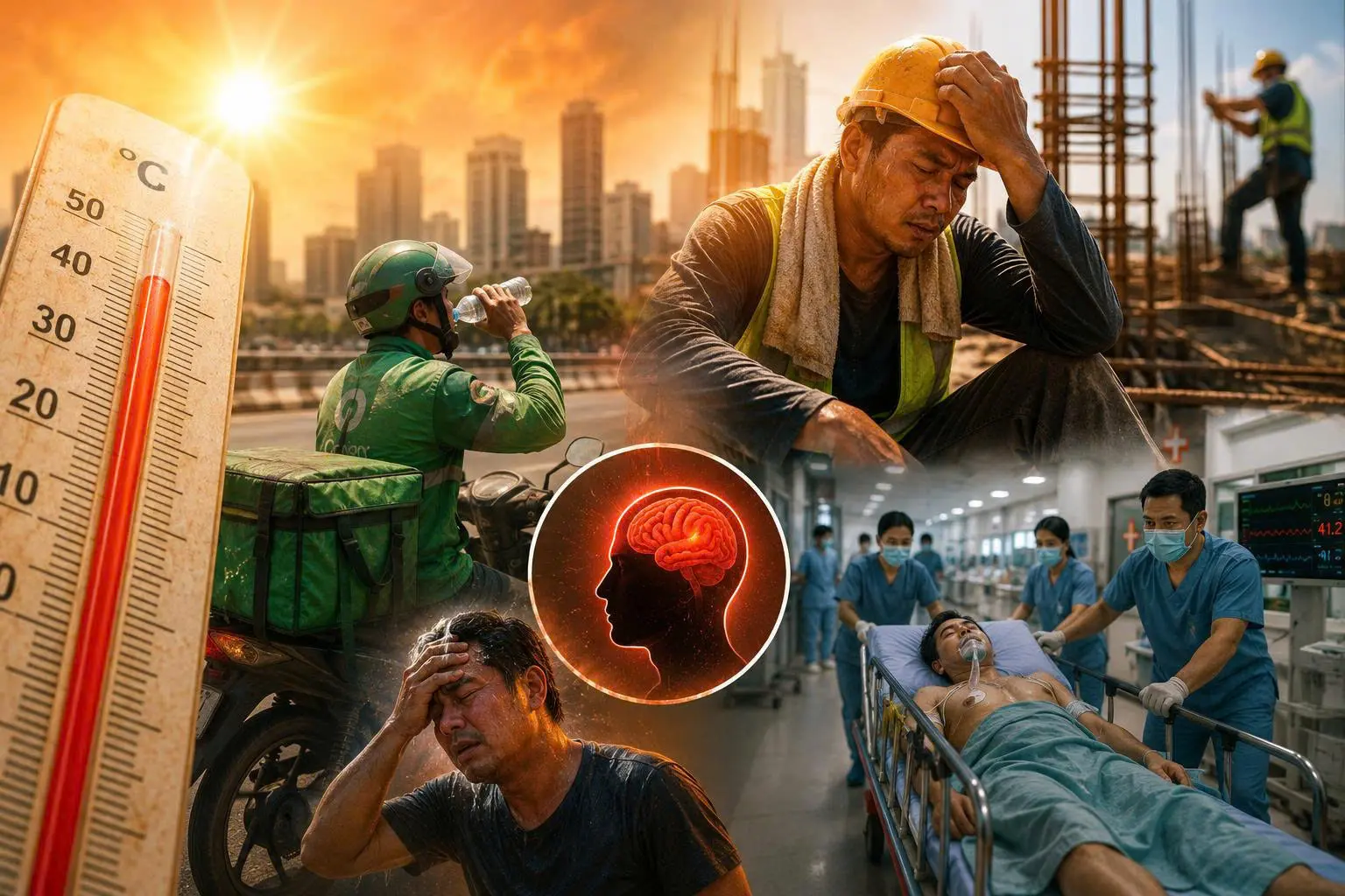 Sốc Nhiệt Thời Đại Nóng Lên Toàn Cầu Ranh Giới Sinh Tử Của Người Lao Động Mưu Sinh Ngoài Trời